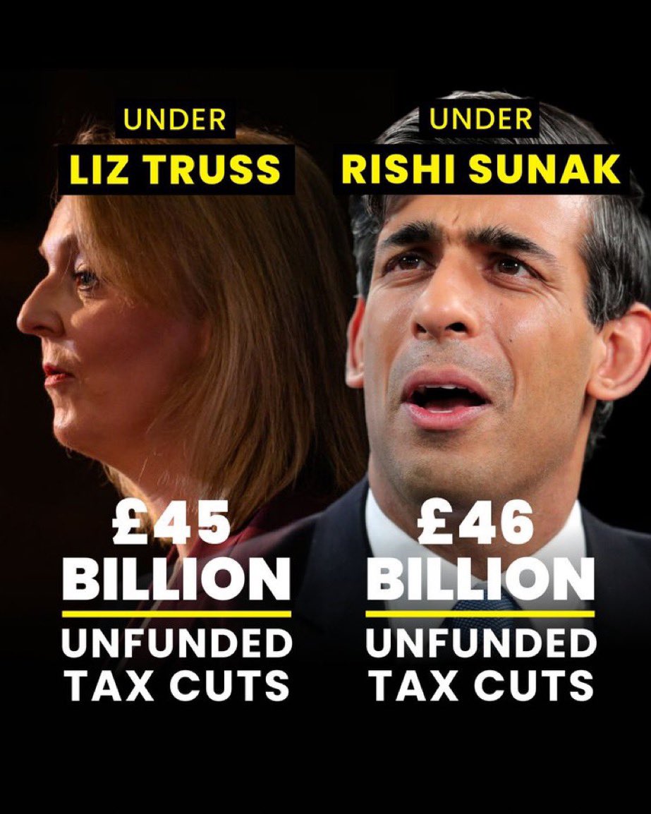 Where do YOU think Sunak’s unfunded £46 billion tax cut to fulfil his pledge to abolish NI is going to come from? I think it’s going to have to be the state pension. There’s nowhere else. Be careful what you vote for …