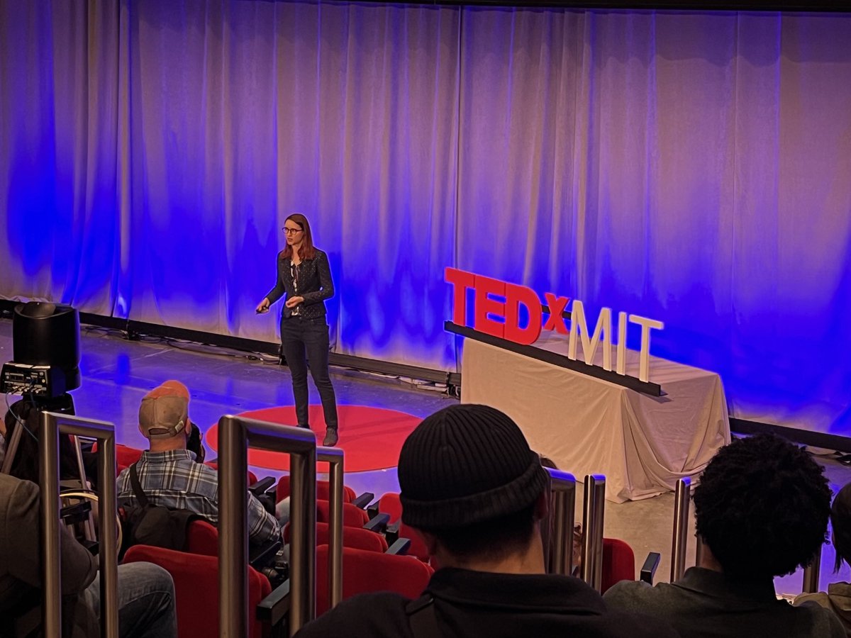 Had a great time presenting at TEDxMIT today!