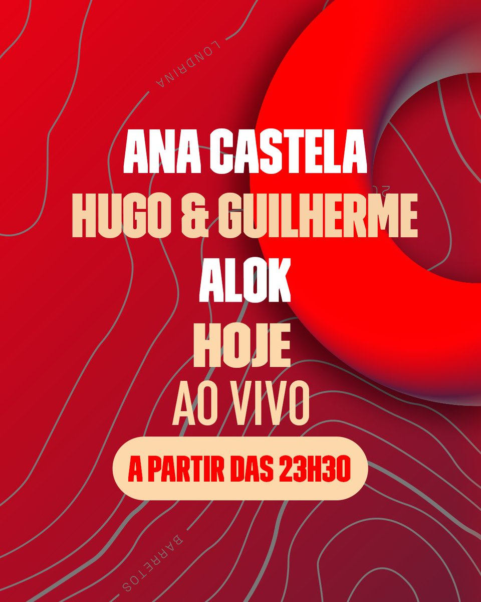 Hoje é dia de #CircuitoSertanejoNoMultoshow diretamente de Ribeirão Preto! 🤩🤠 Vai ter Ana Castela, Hugo & Guilherme e Alok no meu canal!