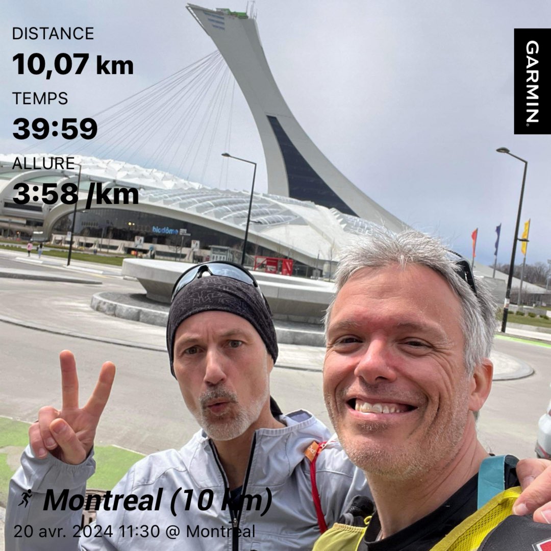 dfa073's tweet photo. J’ai cru que j’avais raté mon sub40’ de 1s ! Déception 😢 )la vidéo est juste parfaite 🤪) 
et puis non temps officiel de 39’59s 😄 a 54 ans et 9 ans après mon record, on va dire que je suis pas mal fier 🥹 https://t.co/GHcG8DJ2Uy