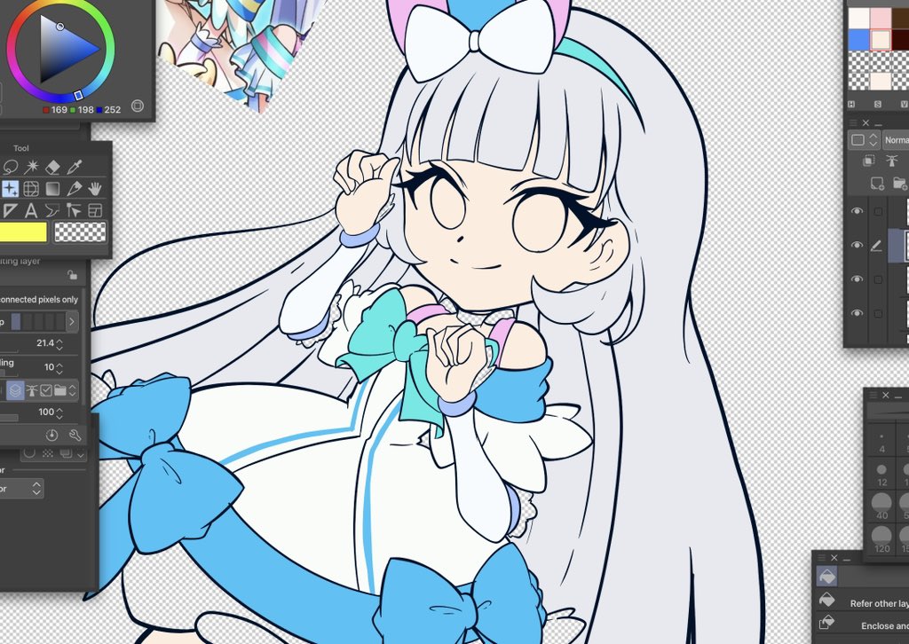 Cure nyammy sticker design coming soon nyan 🥰💖💕