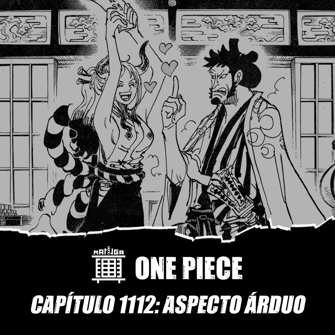 O capítulo 1112 de One Piece já está disponível!!! (Uma versão 'definitiva', corrigindo erros de edição e ortografia.) Traduzido do 🇺🇸🔄🇧🇷 Links para ler a nossa scan - Cubari- cubari.moe/read/imgur/XOO… Discord- discord.gg/mangadojo #ONEPIECE1112