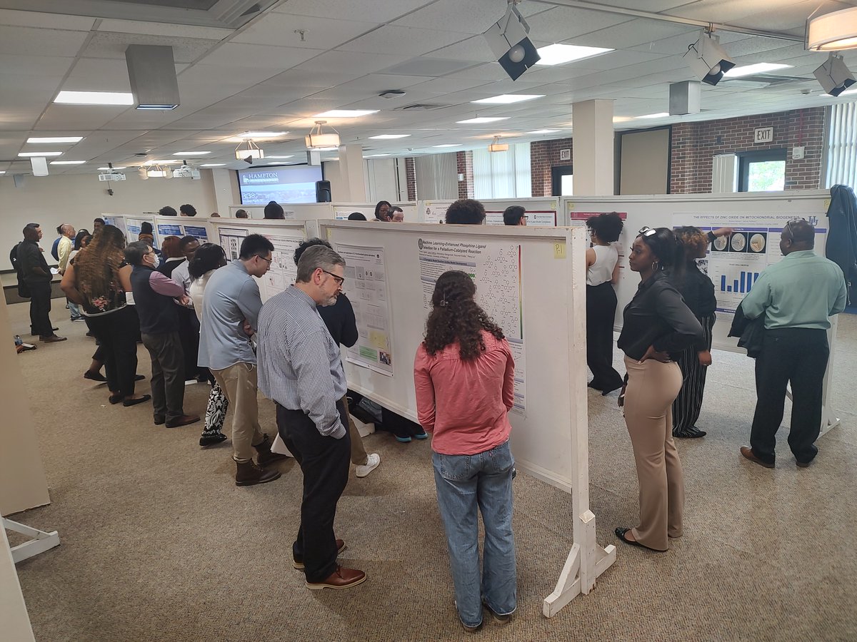 ChemWrg's tweet image. We had a wonderful time at the @NOBCChE  Collaborative meeting hosted by @_HamptonU; @OSU_CBC took home first place overall! Kudos to Dr. Waddle and her team for organizing an exceptional event. @NOBCChE_OSU #blackinSTEM