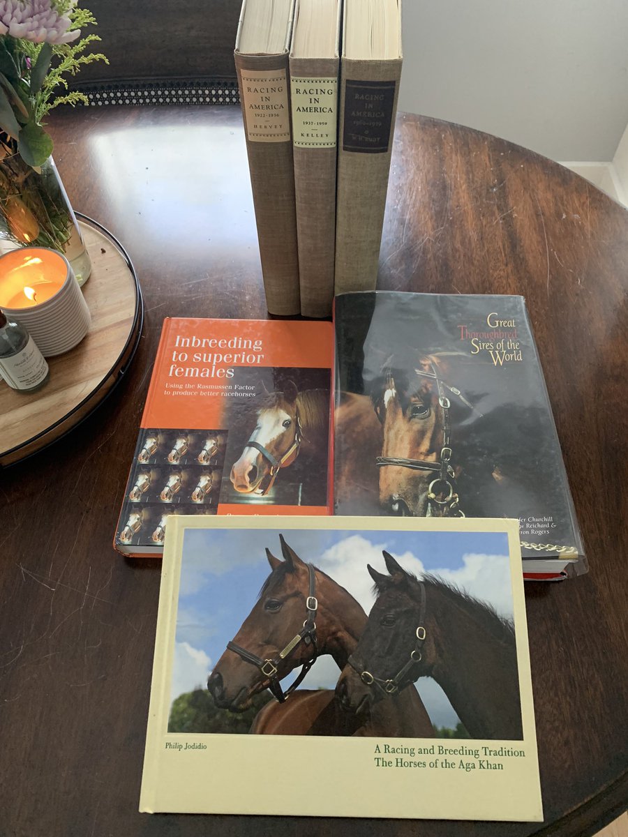 Julie Witt (@juliawitte9) on Twitter photo Finally added these to my library from my fav antique store. In a truly small world I found out <a href="/DRFLivingston/">Barbara D. Livingston</a> donated them from the collection of the late, great, Tom Hall. I had the pleasure of working w/Tom <a href="/BloodHorse/">BloodHorse</a> and loved his endless stories. Now they’re priceless ❤️ Finally added these to my library from my fav antique store. In a truly small world I found out <a href="/DRFLivingston/">Barbara D. Livingston</a> donated them from the collection of the late, great, Tom Hall. I had the pleasure of working w/Tom <a href="/BloodHorse/">BloodHorse</a> and loved his endless stories. Now they’re priceless ❤️