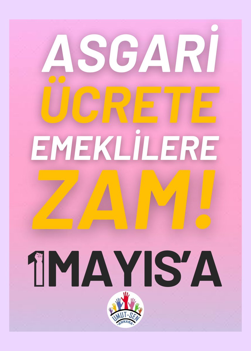 Asgari ücrete ve emeklilere zam için 1 Mayıs’ta sokağa! Holdingleri yeneceğiz.