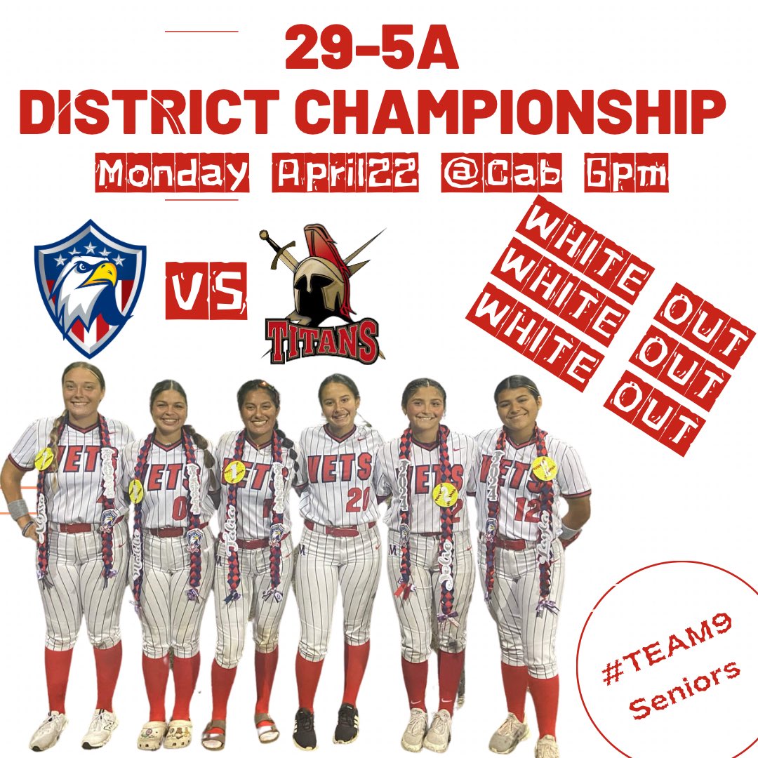 🚨WE GOT YOUR MONDAY PLANS SET🚨Come on out & Support #Team9 🤍Let’s WHITE OUT the stands🤍 #ALLIN 🥎♥️🤍💙🥎