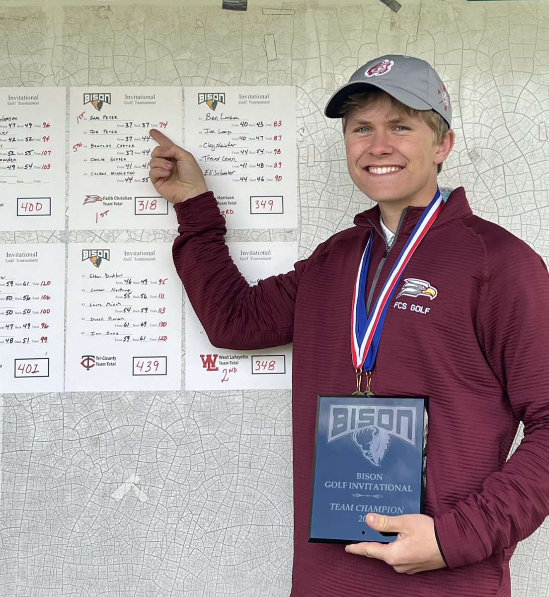 Faith Christian Boys Varsity Golf tweet media