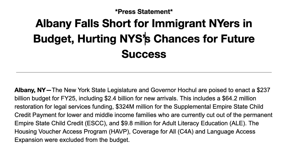 New York Immigration Coalition (NYIC) tweet media