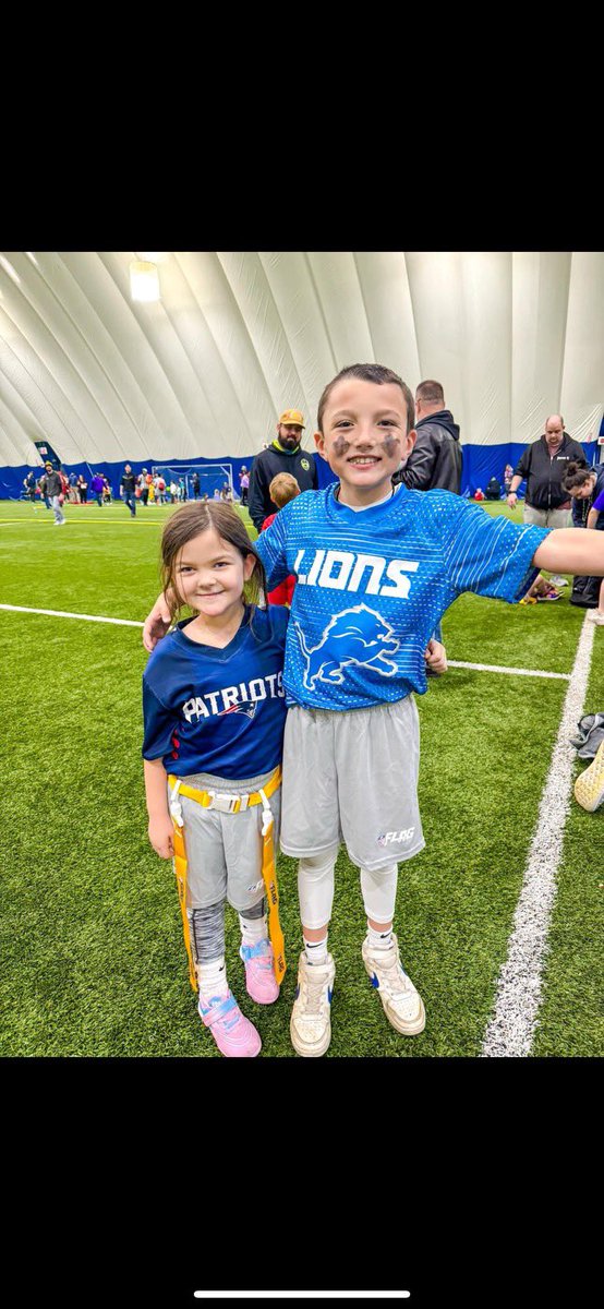Had the opportunity to coach both my son and my nieces flag football teams today. Got some ballers coming up the system.
