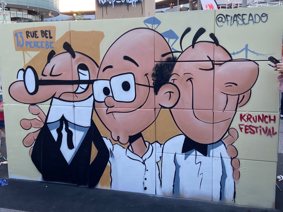 No podía falta el Rock &amp; Roll con The Tripwires, en <a href="/KrunchFestival/">KrunchFestival</a>, nuestro librero de <a href="/alcalacomics/">Alcalá Cómics</a> y un poco de Mortadelo y Filemón.