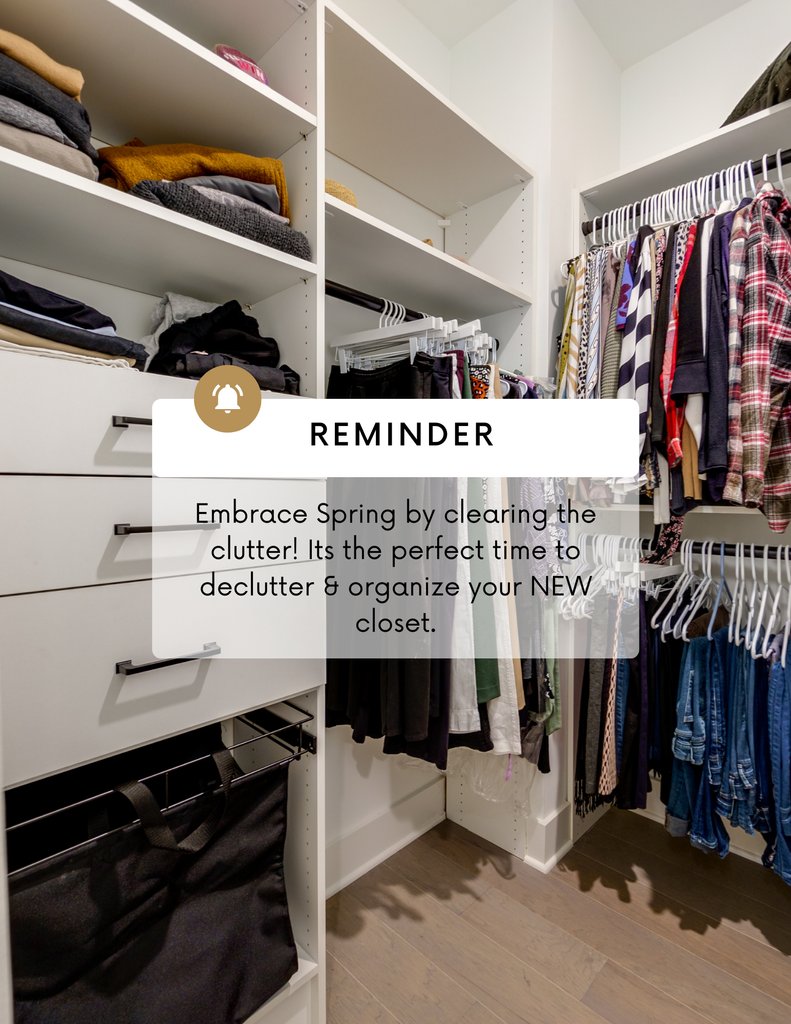 Start your spring cleaning journey with a FREE closet quote!