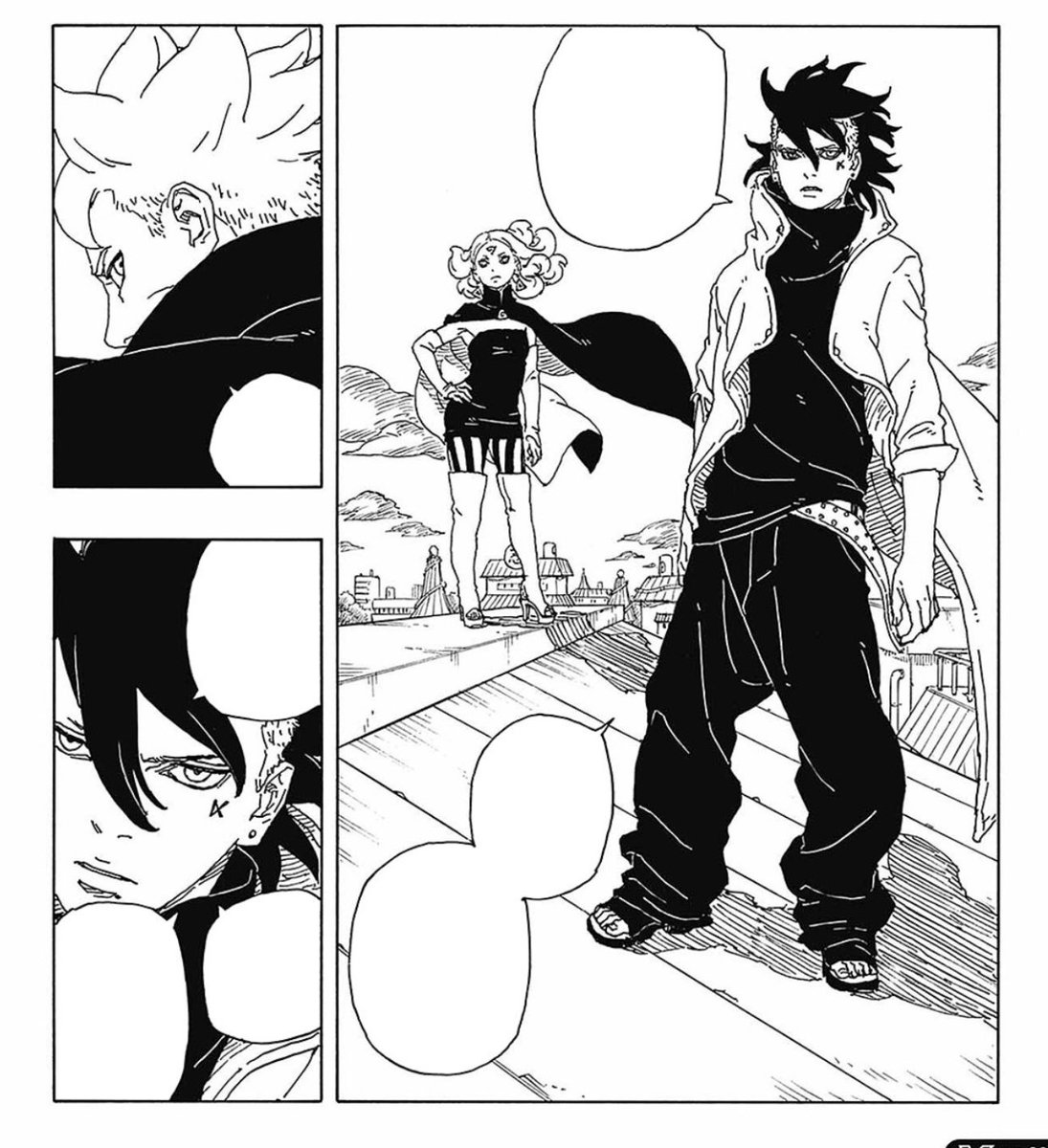 dausshokage's tweet photo. Imagine if Boruto taught Kawaki how to be more like a shinobi and Kawaki taught Boruto how to control and use his karma. They unstoppable! 💯 https://t.co/ii0dmkfzGB