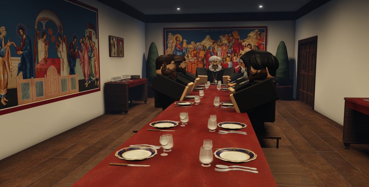 dokereq's tweet image. Visit in Serbian Orthodox Church of ROBLOX, 20/04/2024 🇷🇸