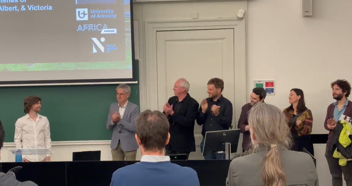 Maarten Van Steenberge (@maartenvste) on Twitter photo Congratulations to Dr. Nathan Vranken <a href="/Phinnochromis/">Nathan Vranken</a> on successfully defending his thesis “patterns of phenotypic similarity in the haplochromine cichlids of the Lake Victoria Superflock: An eco-morphological and genomic approach”. You made me proud! Congratulations to Dr. Nathan Vranken <a href="/Phinnochromis/">Nathan Vranken</a> on successfully defending his thesis “patterns of phenotypic similarity in the haplochromine cichlids of the Lake Victoria Superflock: An eco-morphological and genomic approach”. You made me proud!