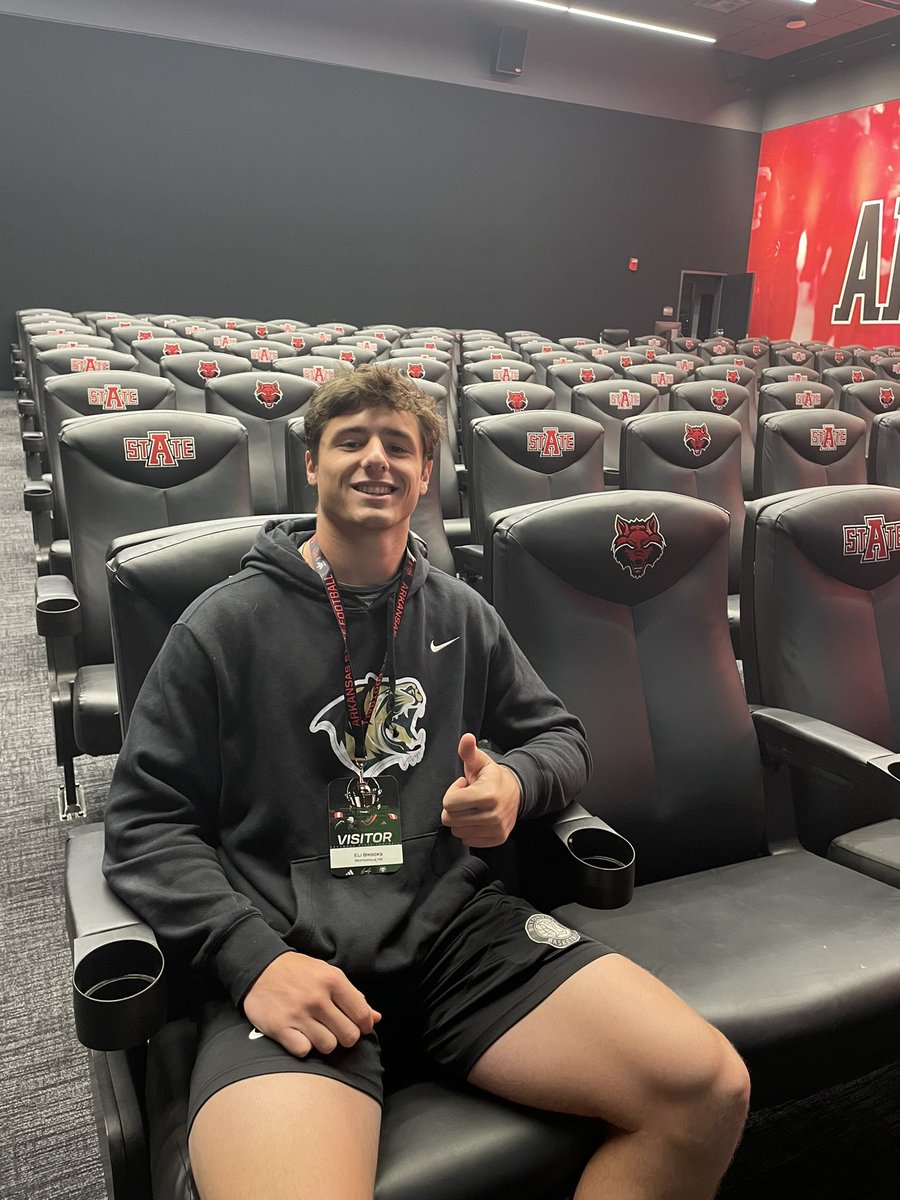 I had an awesome time checking out @AStateFB for their spring game - amazing coaches, facilities, and culture! Thank you @CoachNickGrimes! @BvilleFB @CoachDanenhauer @CoachJGrant