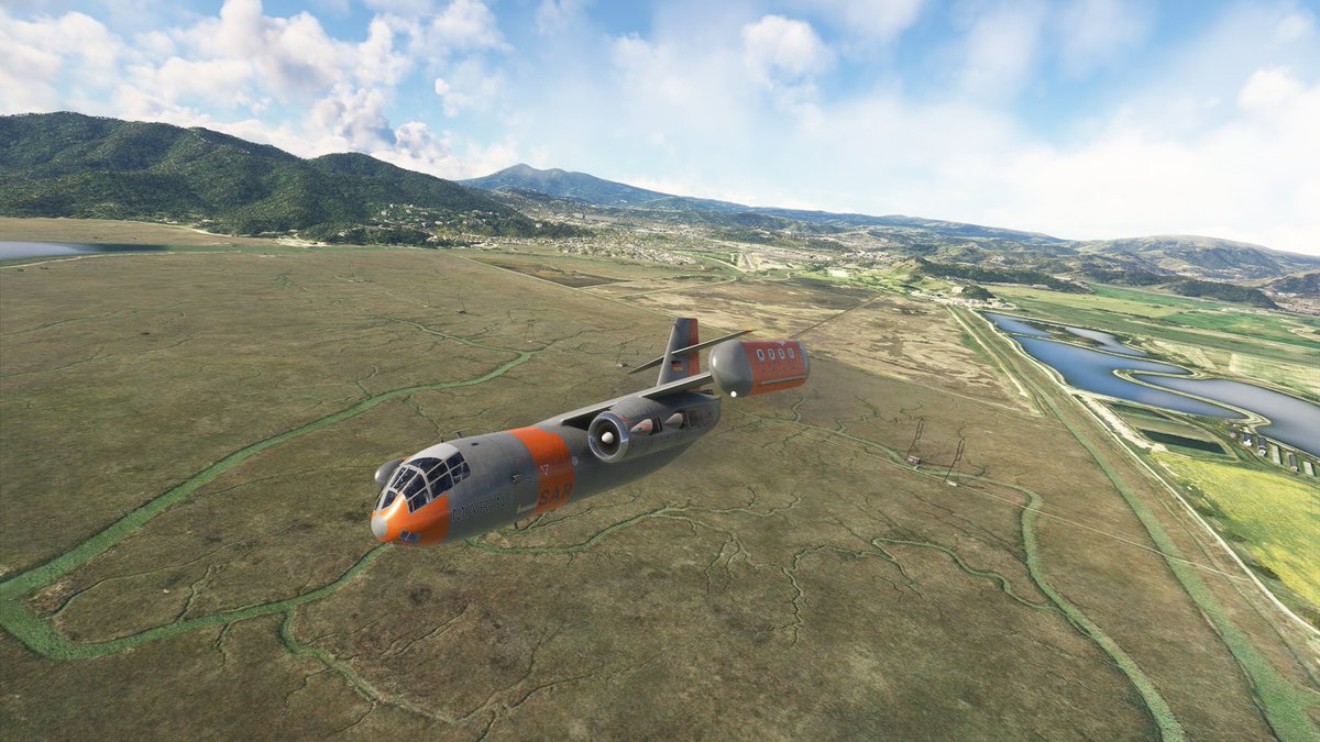 Adk0n77's tweet image. Flying up the US West Coast. Trying to get to 500 flight hours in @MSFSofficial. Only 6.93 HRS remaining.

LEG 40: SAN RAFAEL - LITTLE RIVER, CA.
AIRCRAFT: DORNIER D0-31
DISTANCE: 136 NAUTICAL MILES 
TIME: 32 MIN
6.39 HRS to go!
#VirtualPhotography #MSFS20