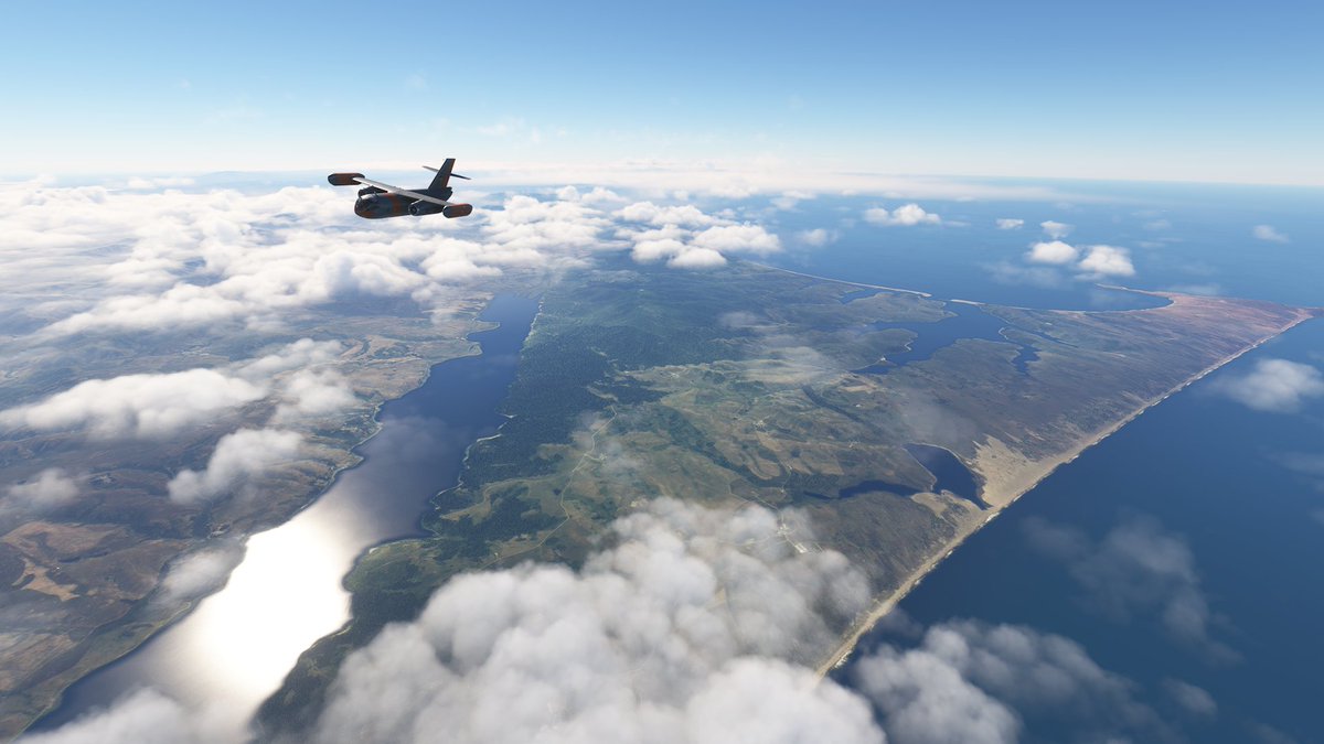 Adk0n77's tweet image. Flying up the US West Coast. Trying to get to 500 flight hours in @MSFSofficial. Only 6.93 HRS remaining.

LEG 40: SAN RAFAEL - LITTLE RIVER, CA.
AIRCRAFT: DORNIER D0-31
DISTANCE: 136 NAUTICAL MILES 
TIME: 32 MIN
6.39 HRS to go!
#VirtualPhotography #MSFS20