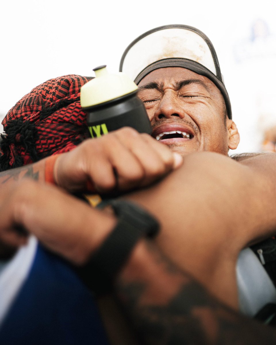 So many emotions on the finish line 🥹 🏃‍♂️ MDS Legendary | April 12 to 22, 2024