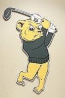 OsoMediaGroup's tweet photo. This is #GolferBear. (I’m open to alternate names, such as #ForeBear.) https://t.co/kcrAFWva4V