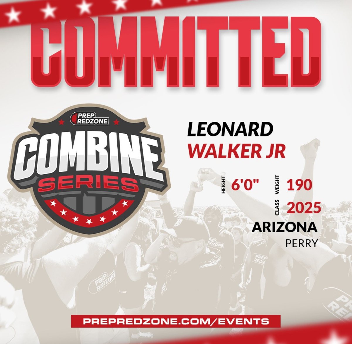 Locked in for @PrepRedzoneAZ next weekend. Looking forward to getting out and competing.