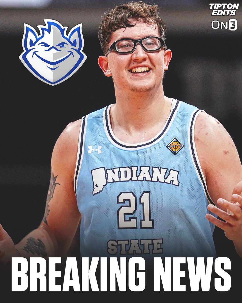 NEWS: Indiana State star transfer Robbie Avila has committed to Saint Louis, following his coach Josh Schertz, he tells @On3sports. The 6-10 sophomore averaged 17.5 points, 6.6 rebounds and 4.0 assists this season. on3.com/transfer-porta…
