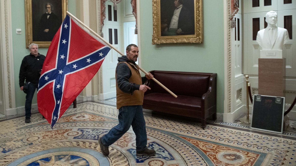 Republicans are upset about Ukrainian flags in the Capitol but are fine with this…….