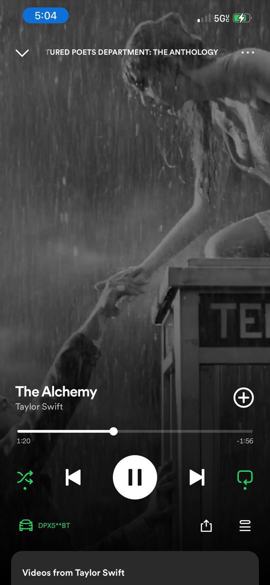 scream4rhi's tweet photo. @taylornation13 @Spotify Who are you to fight the alchemy? 😉 https://t.co/uxzdgnu35M