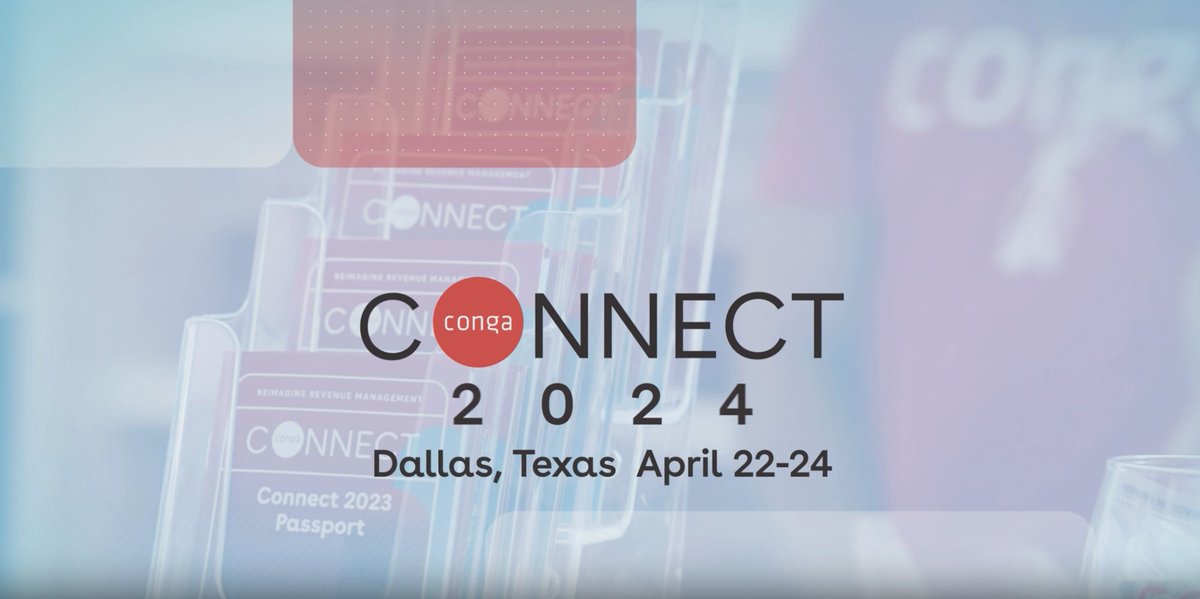 Drive topline #revenue through new technologies in #CLM, #CPQ, and subscription management with insights from analyst @SHurrellVR during the @Conga Connect event in Dallas, TX, April 22-24. Register now: bit.ly/3ITVUVT