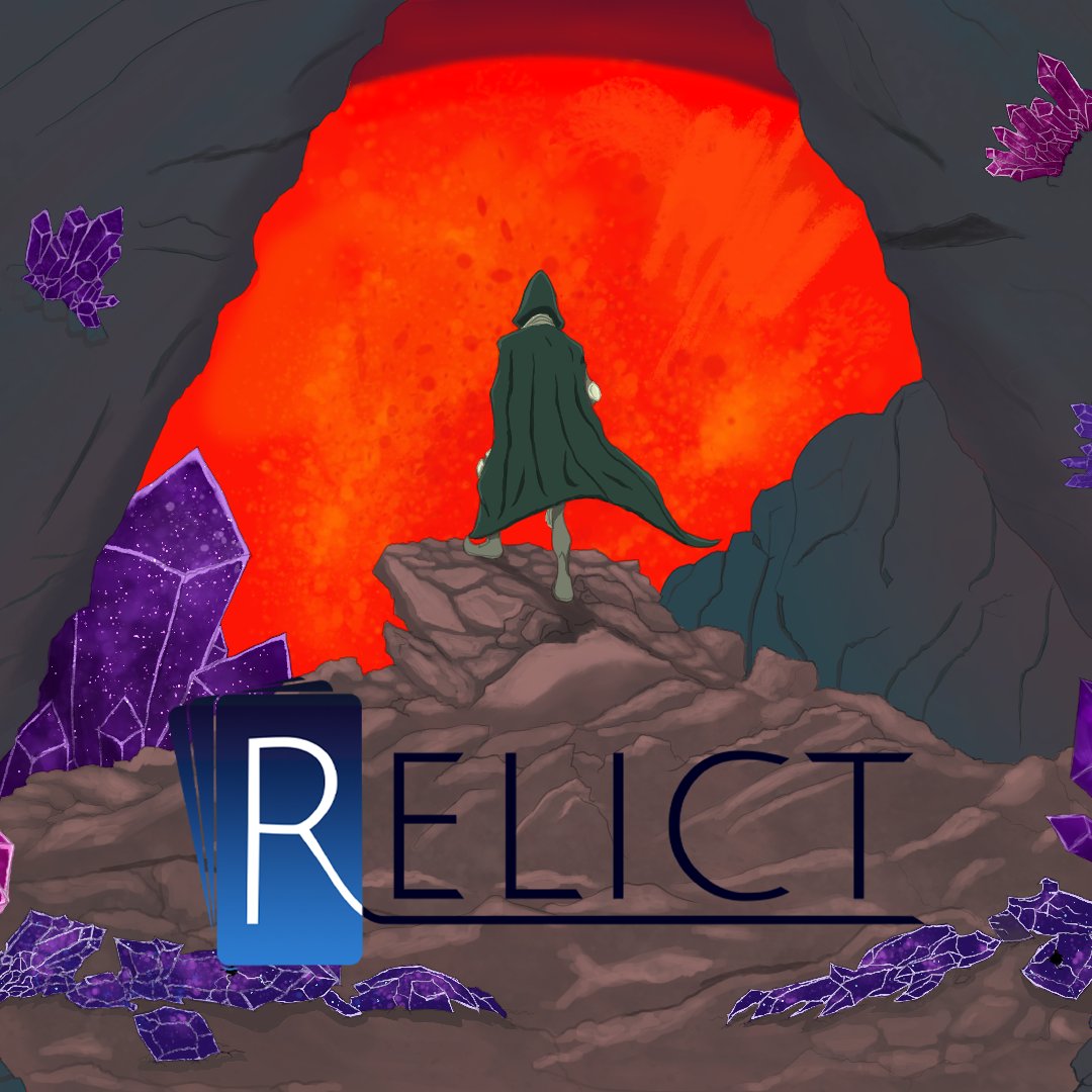 RelictGame's tweet photo. A new journey begins... 
Relict releases on April 30th, go wishlist it on Steam now! 
#indiegame #roguelite #tarot https://t.co/YNuvQS5cS7