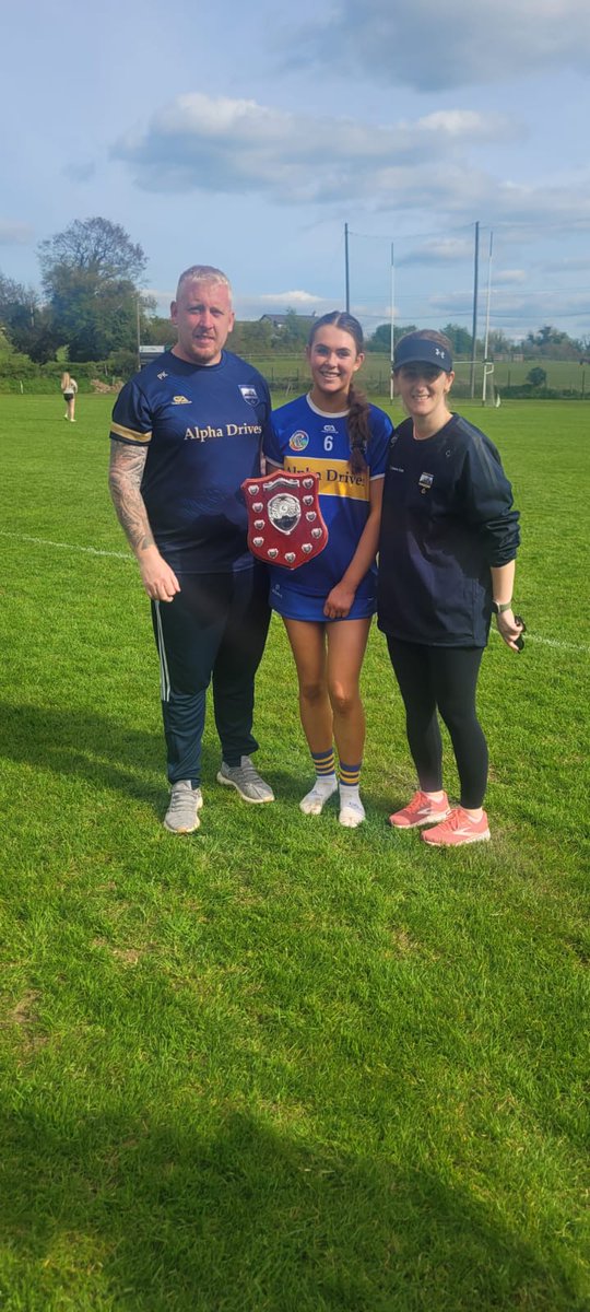 Two great wins for the Tipperary U16 A and B teams today in their respective Munster Shield Finals. Well done to selectors Paul Kennedy and Ciara Johnston and U16 A captain Ciara Cahill