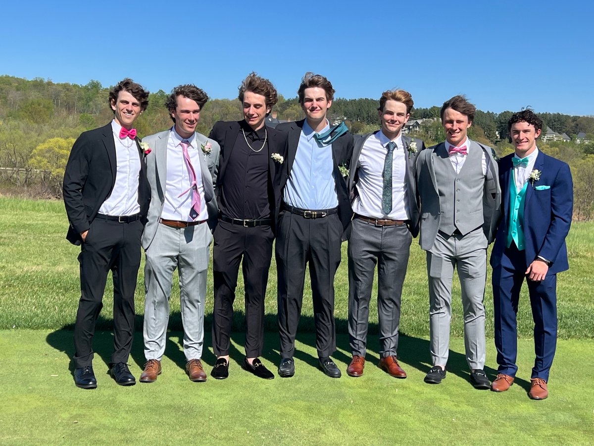 PatriotHitSquad's tweet photo. Looking dapper fellas! Enjoy the 2024 PHS Prom. We will see you Monday, at practice! #GoPios! #PatriotProud! https://t.co/PIHDFiwNjU