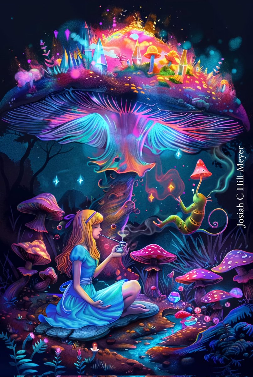 'Alice In Dreamland' 
#art #AliceInWonderland