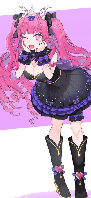 描いたVさんのそれぞれの立ち姿。
みんなデザイン良すぎてめちゃかわで勉強になりましたっ 