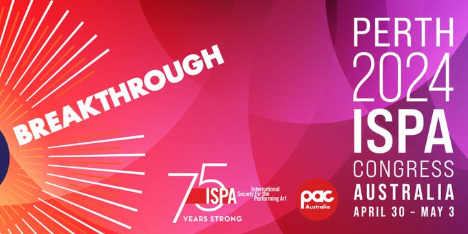 So excited to be attending <a href="/ISPA_global/">ISPA</a> as a @westartsorg PADX artist delegate! #perth2024ISPA #pacaustralia #perth2024ispacongress