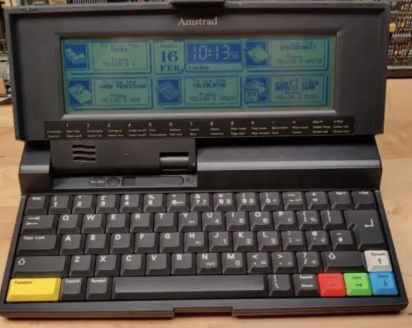 Tiny little Amstrad!