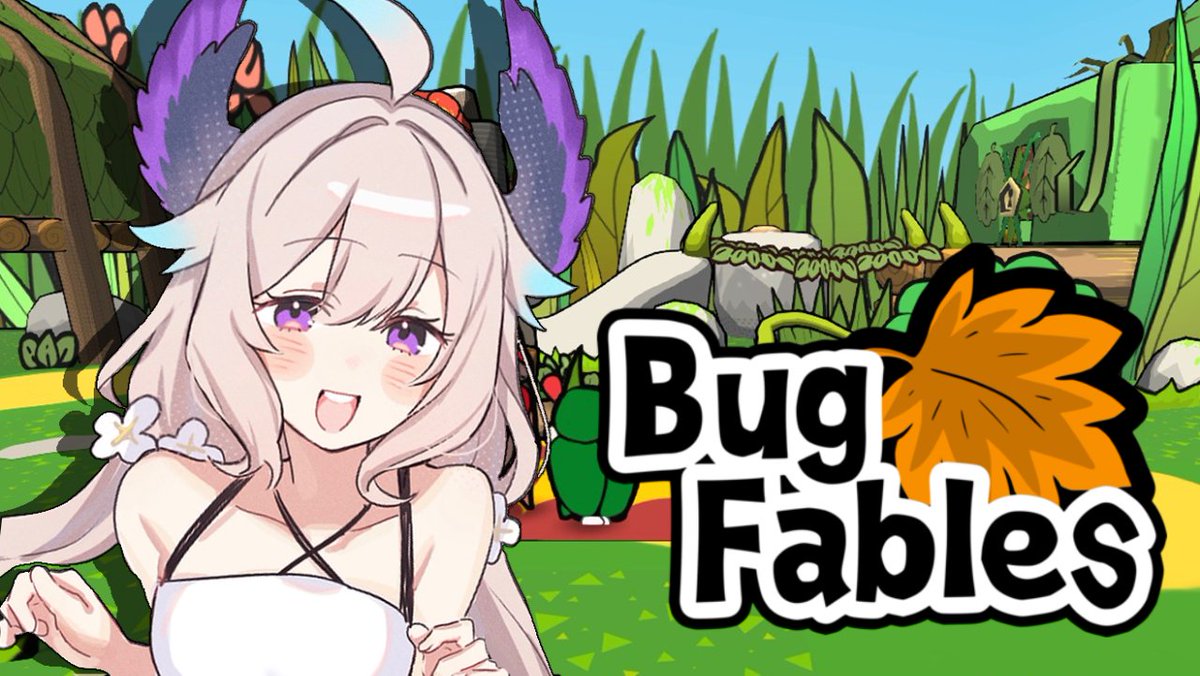 【BUG FABLES】 a Delightful sunDay to try out this game !! Thank you for the gift Doppio 🥺♥️ Waiting Room: (Thumbnail Art: @.S03828736 ♡) youtube.com/live/ZcQpjTONQ…