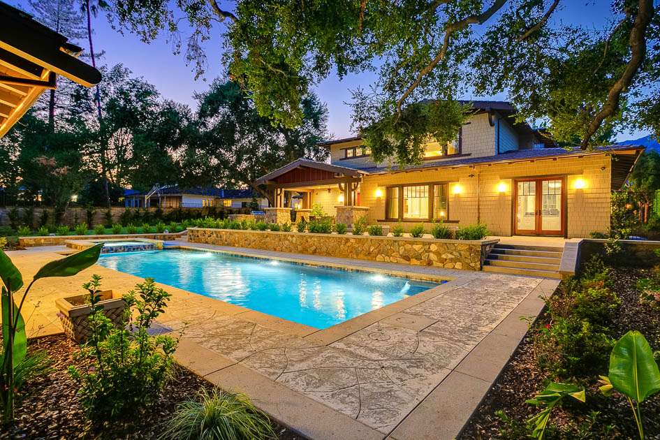 Dive into tranquility with our serene backyard oasis. 💦✨ Surround yourself with lush greenery and the soothing sound of water. Ready to make it yours? Let's chat! 💦🏡 

#BackyardBliss #PoolsideParadise #LuxuryLiving #BackyardPool #custombuilt