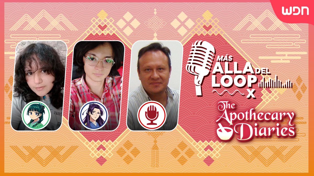 ¡Recuerden que esta noche a las 9:00pm México estaremos en vivo con el gran elenco de Los Diarios de la Boticaria (#TheApothecaryDiaries)!: @InuYDesi @The__Saiyan Andrés García Los esperamos 😉 👉🏻 youtube.com/live/6R-tp87wy…