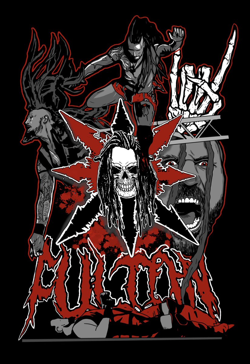 maria_tattoo13's tweet photo. New shirt design for @FultonWorld! This design came out pretty wild! 🤘🏻
#MainEventMonster #MadmanFulton #FultonForever #ProWrestling #Wrestling #WrestlingArt https://t.co/NQkq2X6F6M
