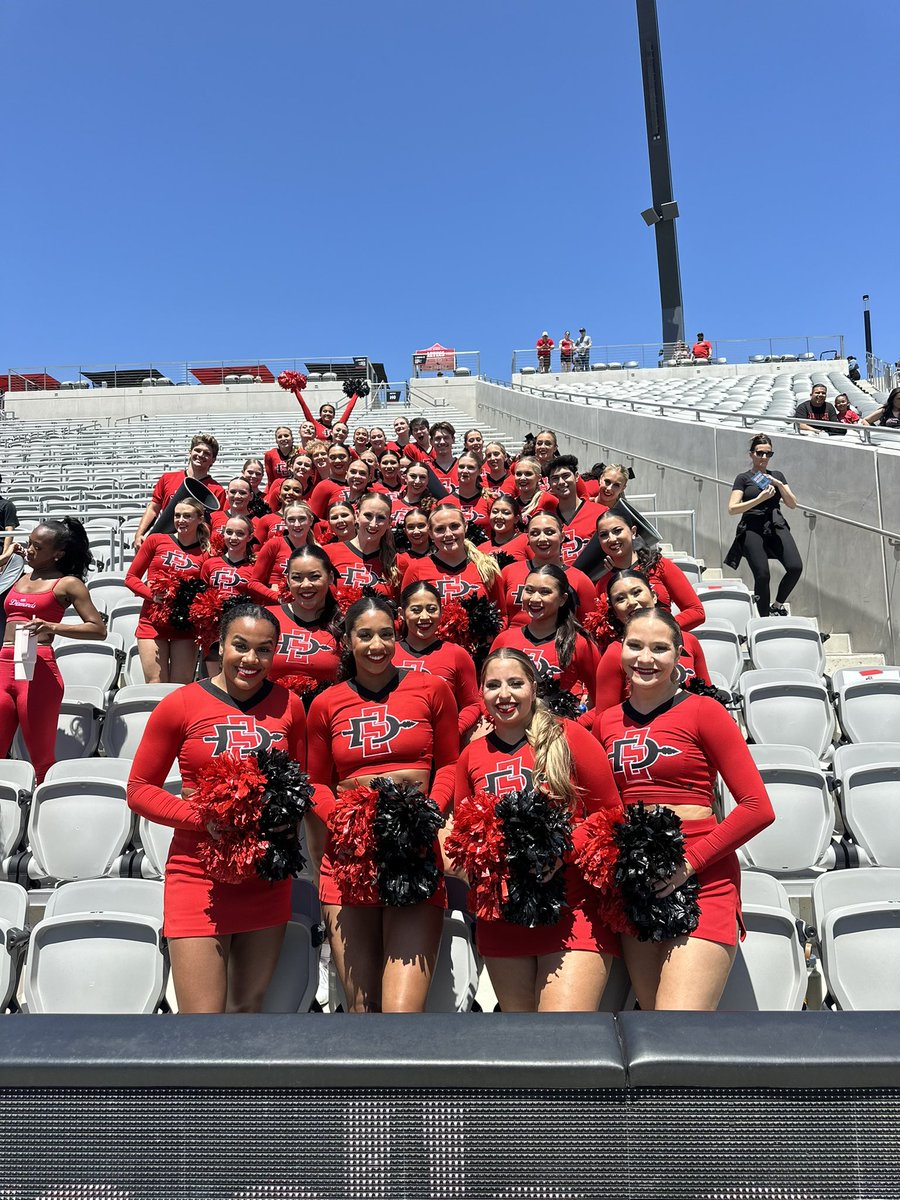 Successful Spring Game at our favorite place, Snapdragon Stadium! We can’t wait for what the 2024-25 season has in store!❤️🖤👀🏈