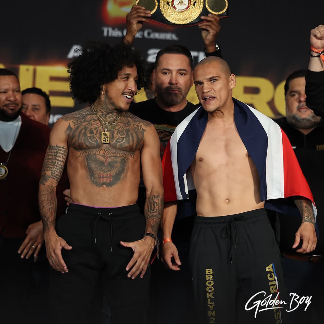 BoxingStuds's tweet photo. David “Medallita” Jiménez (16-1) de Costa Rica se corona campeón mundial interino súper mosca del AMB al derrotar por DU a John Ramírez (13-1)
#Boxeo #NoticiasBoxeo #BoxingStuds #DavidJimenez #JohnRamirez #RamirezJimenez https://t.co/7zdQW5J0Uu
