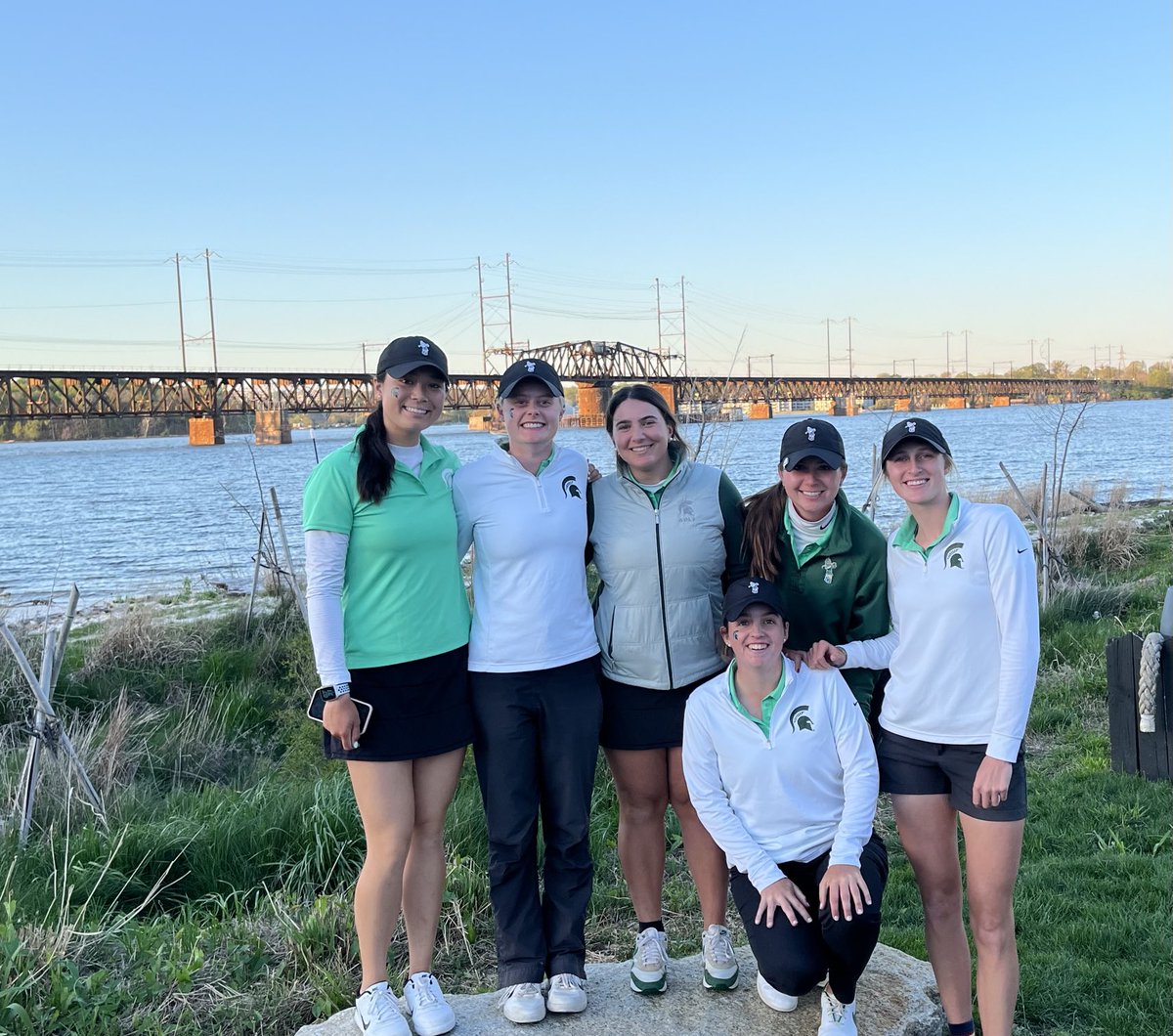 MSU_WGolf's tweet image. What a team of incredible Spartans! #LetsGooooo