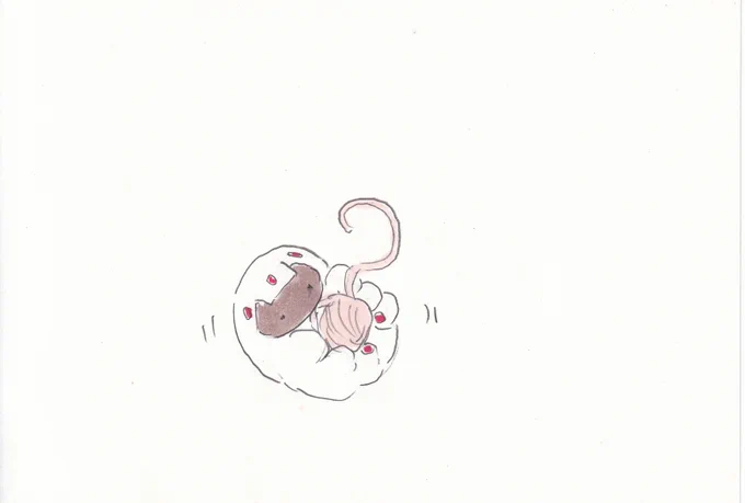 毛糸で遊ぶそす子。#イラスト #メイドインアビス 