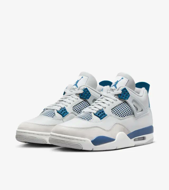 TracyGray_ls's tweet photo. Air Jordan 4 Retro ‘Industrial Blue’
Price:$215
Release Date: 2024-05-04
Style Code:FV5029-141
Color:White / Military Blue / Neutral Grey
=> https://t.co/XWyeevj2s6 https://t.co/WfYI4YdtLt