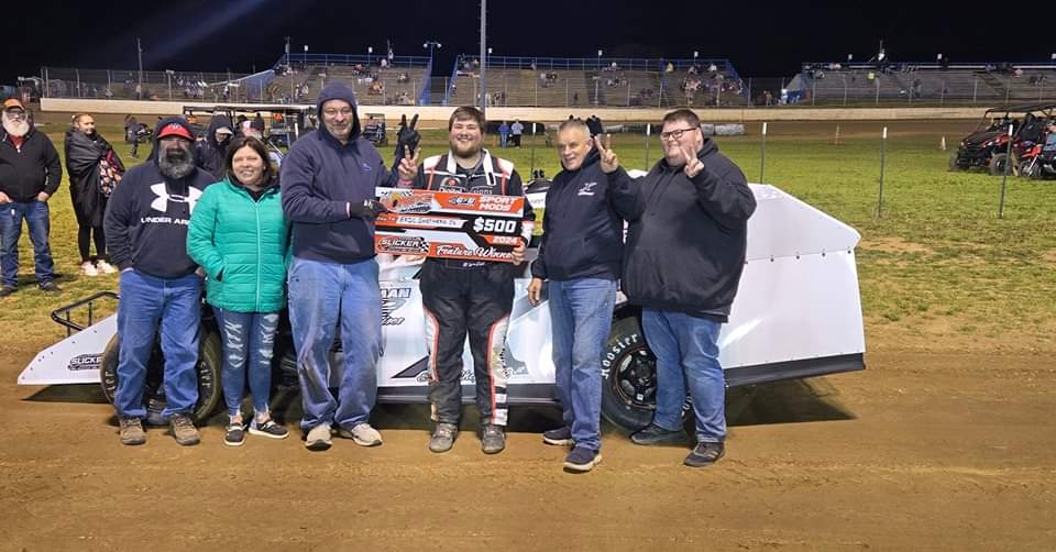 Tonight's Sport Mod Feature Winner Eric Shepherd Jr.