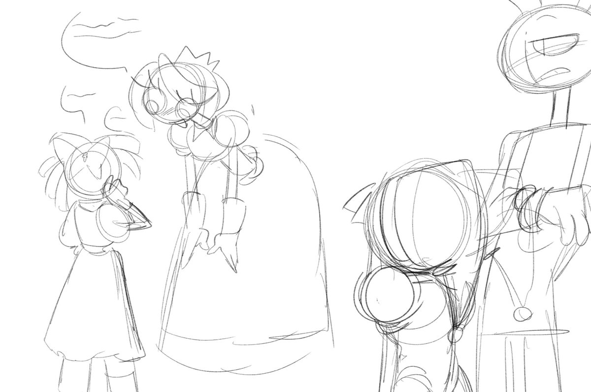 I drew this the day of the trailer and since things r more chill now these r my thoughts on that one scene lol