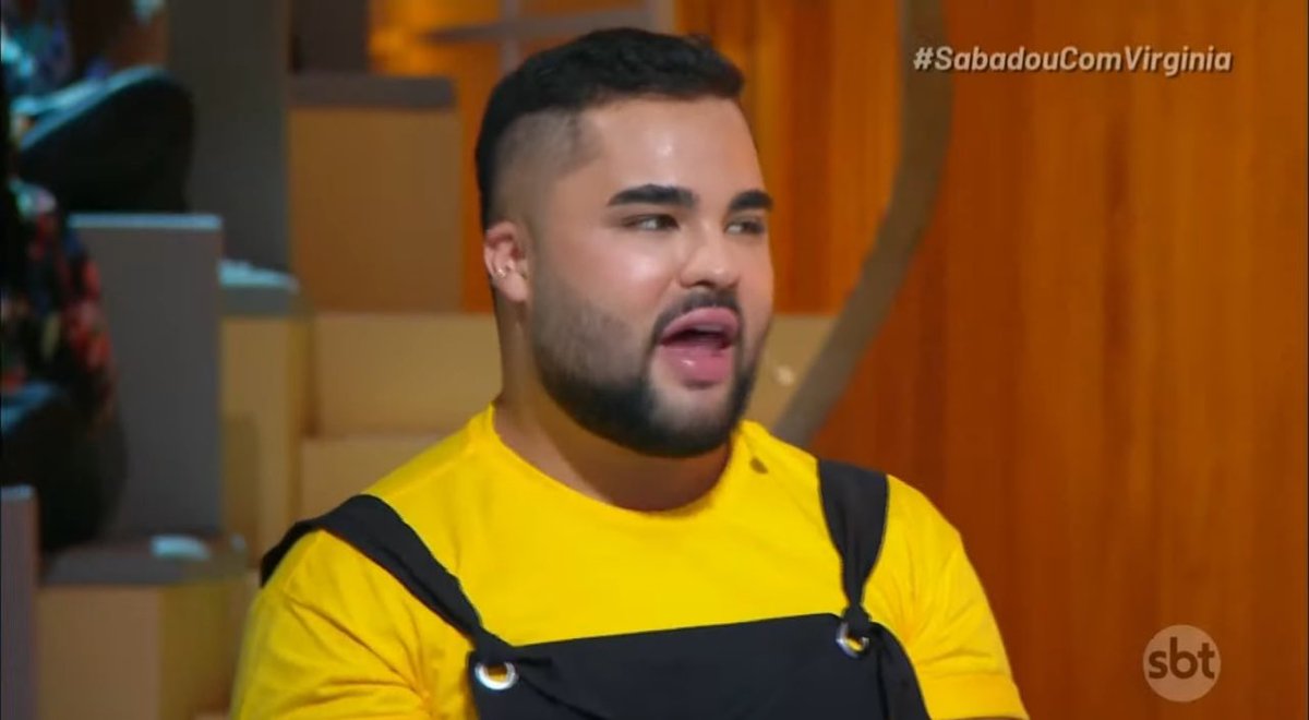 SabadoCVirginia's tweet photo. Quem é o famoso que mais puxa saco da Virginia?
#SabadouComVirginia https://t.co/PshQmNyWZv