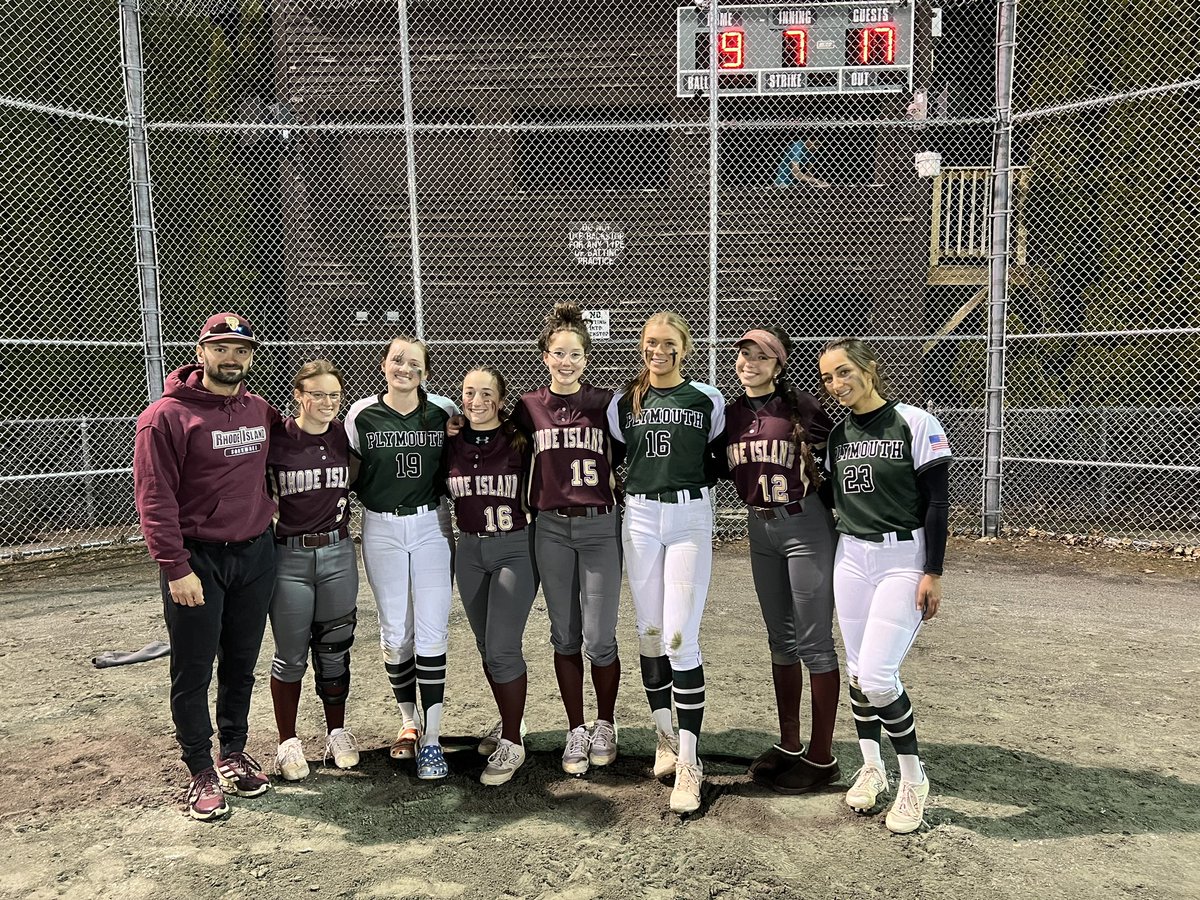 FNI alums together after an LEC game between Rhode Island College and Plymouth St.! #FNIFamilyForever