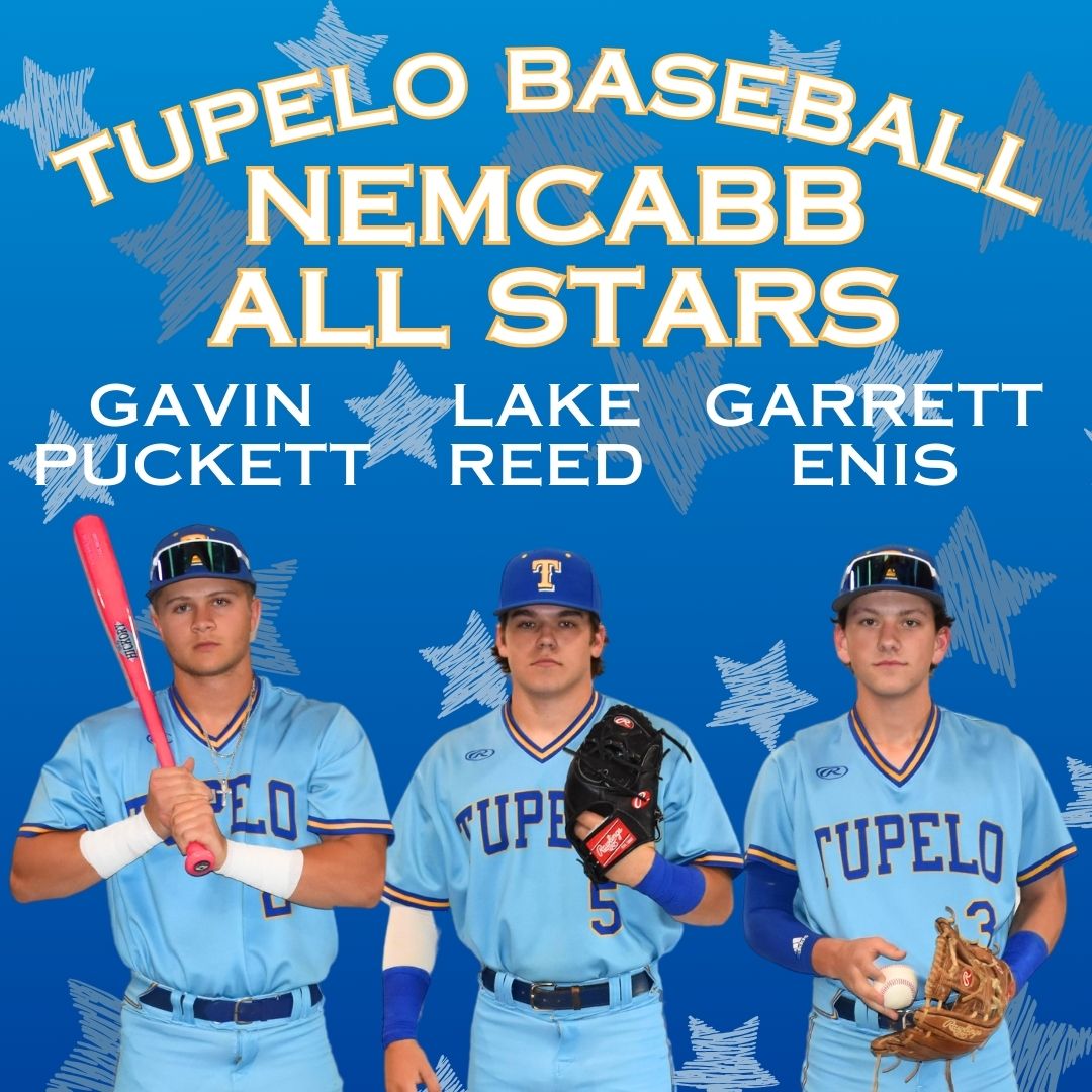 CONGRATULATIONS to Lake Reed, Gavin Puckett and Garrett Enis for being selected to the NEMCABB All Star Game! #GoWave