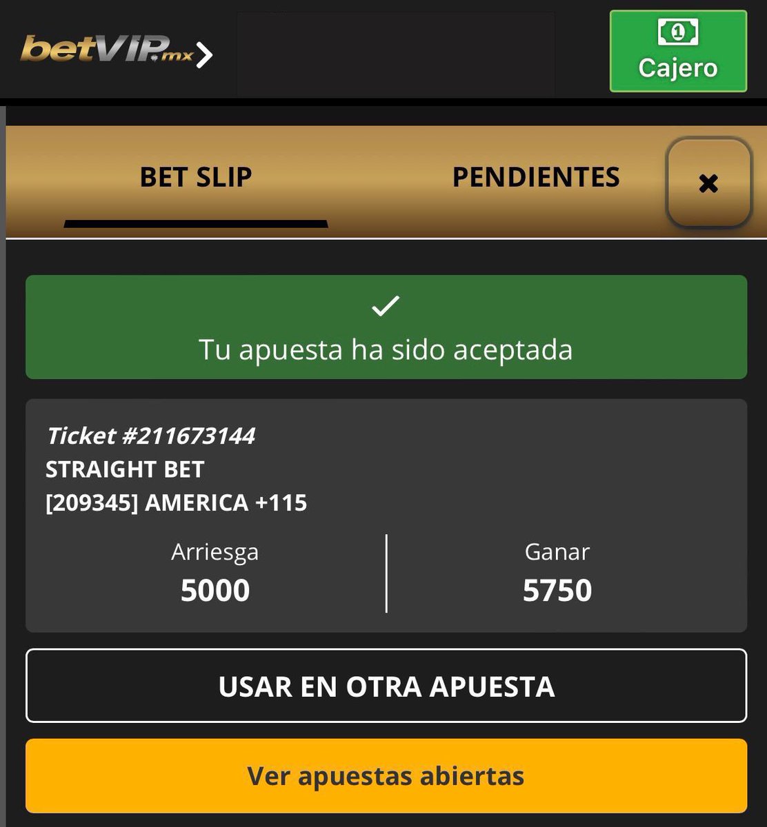 Buenas noches a todos les dejo un #FREEPICK y que mejor que el más grande de México a ganar 🦅🔥 America ML [+115]⚽️ Recuerden que su apoyo es muy importante para seguir subiéndoles #FREEPICK vamos por ese verde 🍀🫶🏻 Bono de $2000 solo por REGISTRARTE AQUÍ 👉🏻